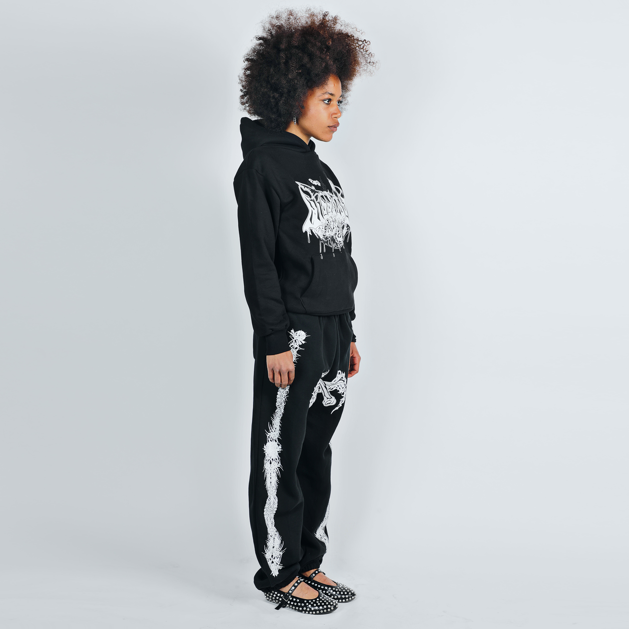 BATZ HOODIE BLACK