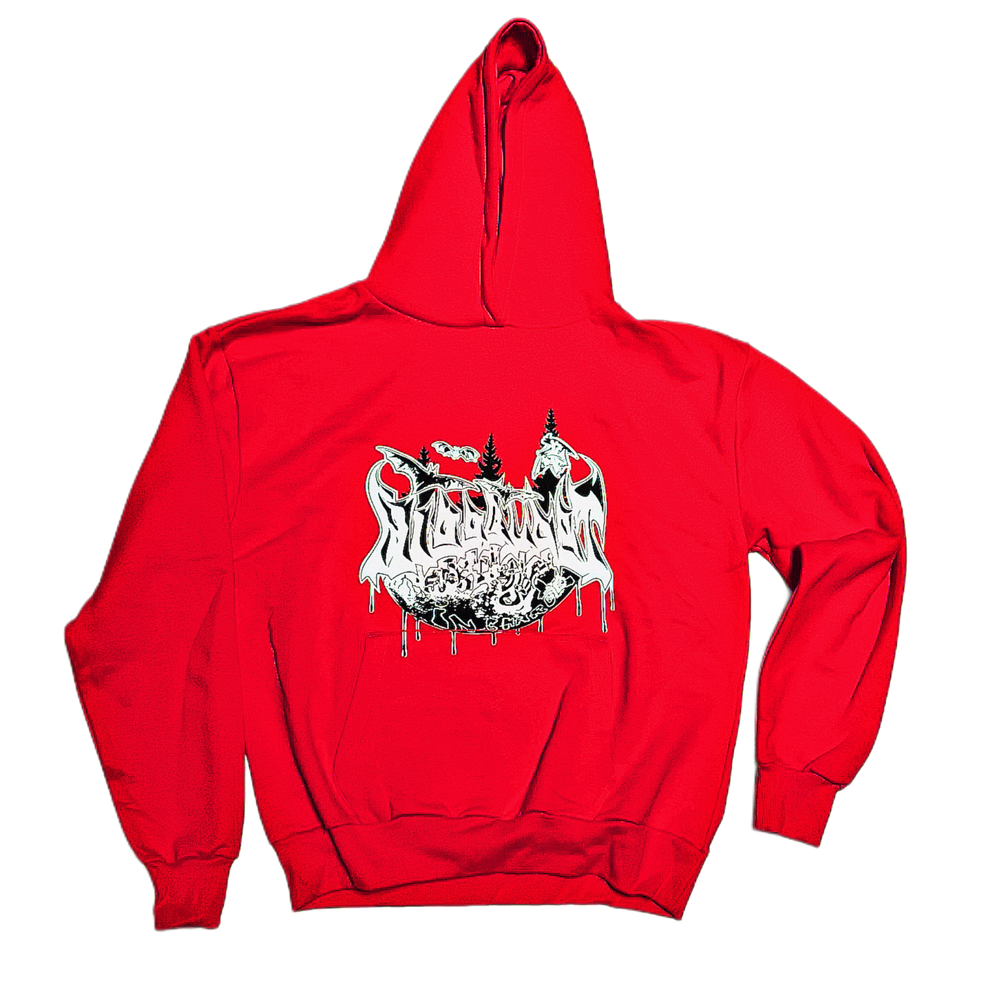BATZ HOODIE RED