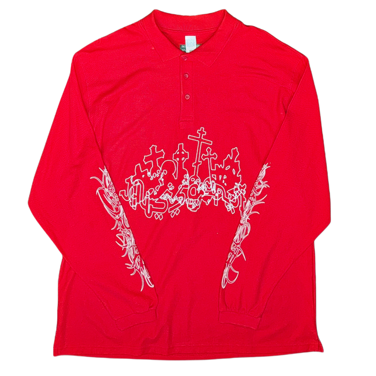 GRAVEYARD POLO RED