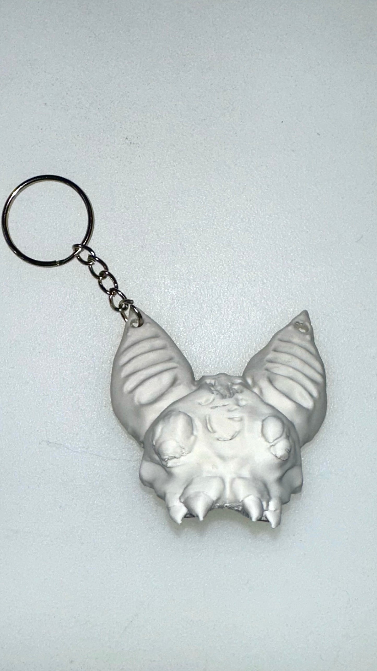 3D Batz Skull Keychain