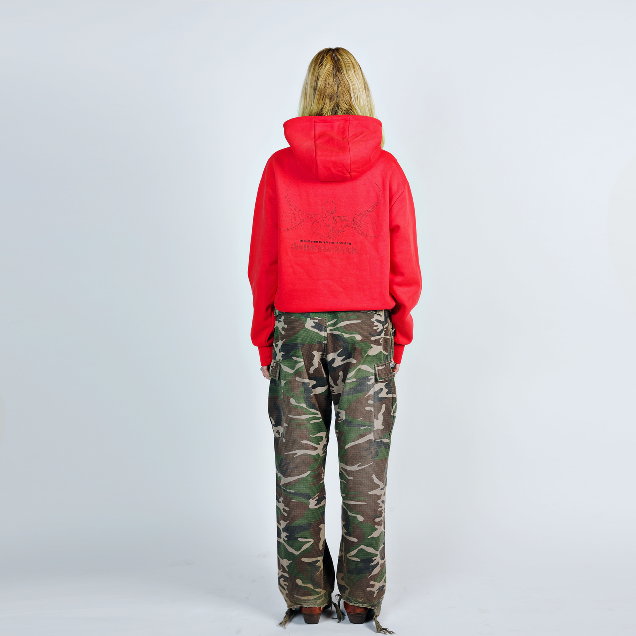 BATZ HOODIE RED